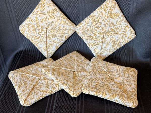 Padded Coaster Slippers/ Stemware Holders, Padded Coasters, Drink Coasters