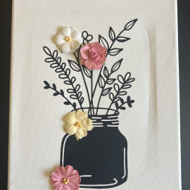 Home decor, wall art. flowers