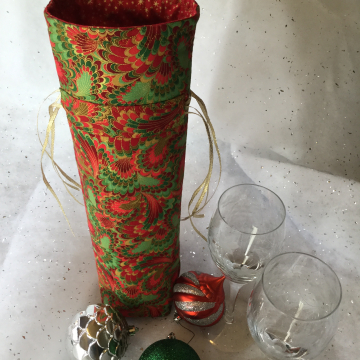 Christmas Holiday Bottle Carriers/Bags
