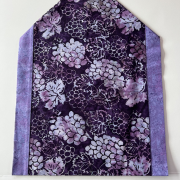 Grapes Table Runner Purple Border