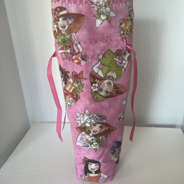 It's All About Girl Friends Padded Wine Bag