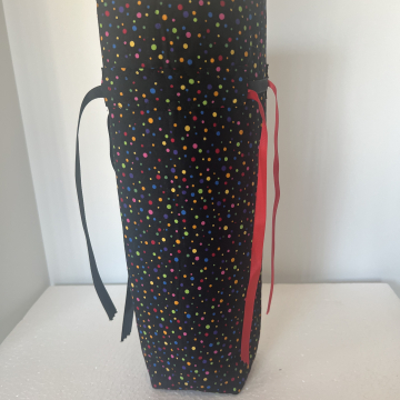 Party Time Grapes Abound Padded Wine Bag